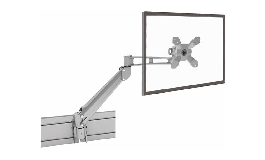 Einzelner LCD-Monitorarm mit vollständiger Gasfeder